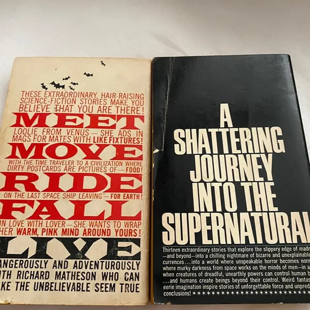 Richard Matheson vintage‎ paperback bundle